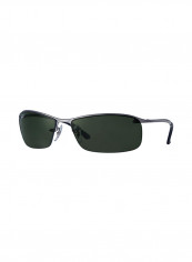 Men's Rectangular Sunglasses - Lens Size: 63 mm