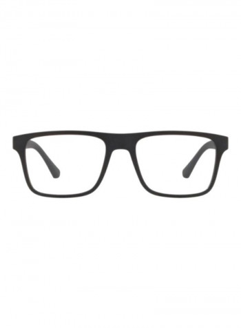 Men's Square Eyeglasses - Lens Size: 54 mm