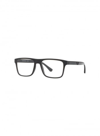 Men's Square Eyeglasses - Lens Size: 54 mm