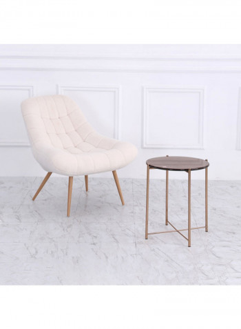 Marnie Easy Chair White 79x83.5x88cm