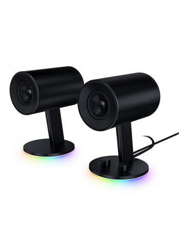 Nommo Chroma 2.0 Computer Speakers With Rear Bass Ports And RGB Chroma