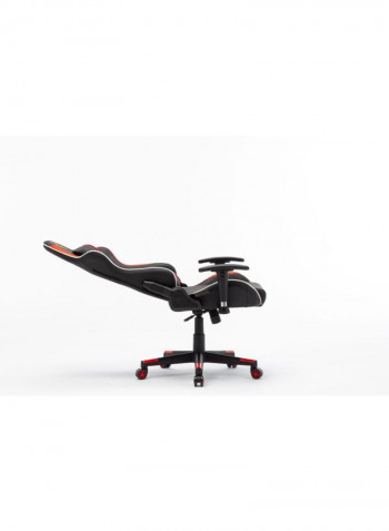 High Back Gaming Chair With Lumbar Cushion Red/Black 65.5x84x29cm