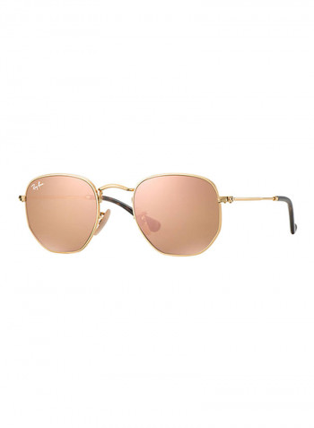 Hexagonal Sunglasses - Lens Size: 51 mm