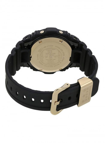 Men's Water Resistant Resin Digital Watch DW-5735D-1BDR