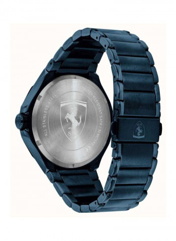 Men's Metal Quartz Chronograph Wrist Watch With Calendar Display 830759