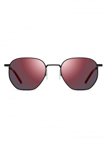 Men's Full Rim Rectangular Shaped Sunglasses - Lens Size: 54 mm