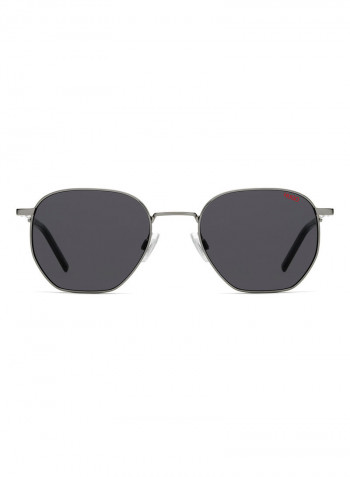 Men's Full Rim Rectangular Shaped Sunglasses - Lens Size: 54 mm