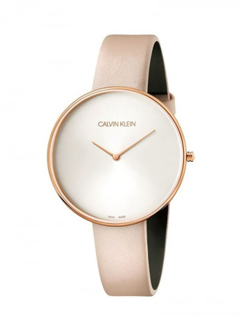 Women's Leather Analog Watch K8Y236Z6