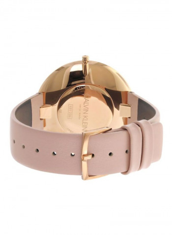 Women's Leather Analog Watch K8Y236Z6