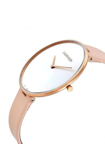 Women's Leather Analog Watch K8Y236Z6