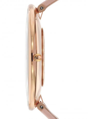 Women's Leather Analog Watch K8Y236Z6