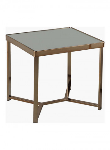 Devito End Table Gold 46 X 50 X 50cm