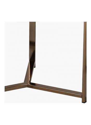 Devito End Table Gold 46 X 50 X 50cm