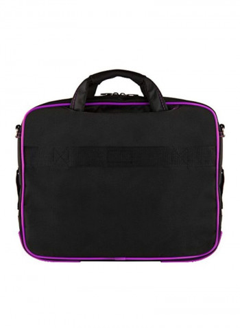 Messenger Bag For MacBook Pro With Retina Display 13-Inch Black/Purple