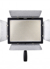 6-Piece Video Studio Photography LED Light Kit Black/Clear