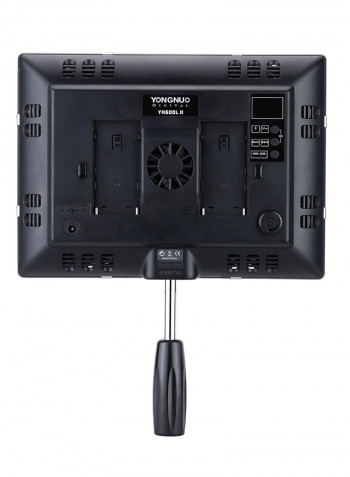6-Piece Video Studio Photography LED Light Kit Black/Clear