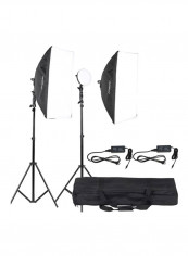 Photography Studio Lighting Kit Black/White