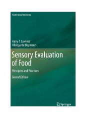 Sensory Evaluation Of Food: Principles And Practices Hardcover English by Harry T. Lawless - 2010