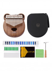 Wooden 17-Key Kalimba Thumb Piano Set