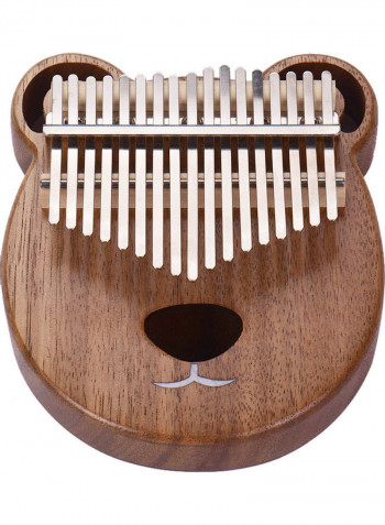 Wooden 17-Key Kalimba Thumb Piano Set