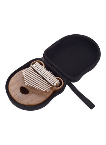 Wooden 17-Key Kalimba Thumb Piano Set