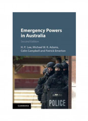 Emergency Powers in Australia Hardcover