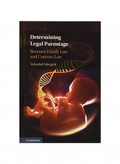 Determining Legal Parentage: Between Family Law And Contract Law Hardcover English by Yehezkel Margalit