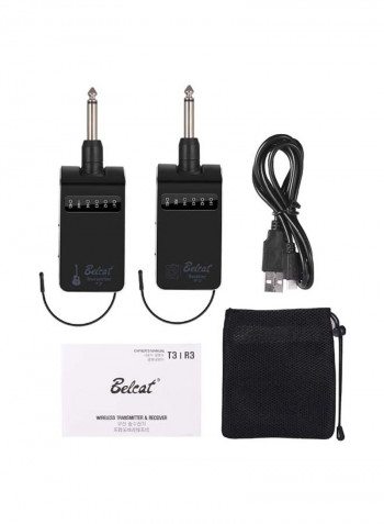 Electric Guitar Bass Audio Transmitter Receiver
