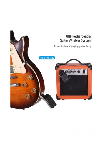 Electric Guitar Bass Audio Transmitter Receiver