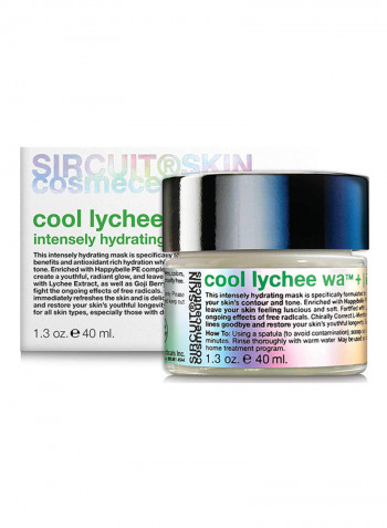 Skin - Cool Lychee Wa+ Intensely Hydrating Mask, 1.3 Oz.