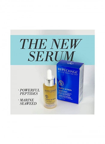 Triple Action Peptide Face Serum 1ounce