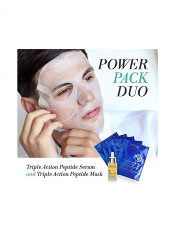 Triple Action Peptide Face Serum 1ounce