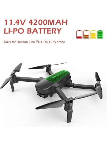 2-Piece Replacement Battery For Hubsan Zino Pro RC Drone
