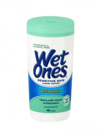 Pack Of 6 Wet Ones Sensitive Skin Hand Wipes