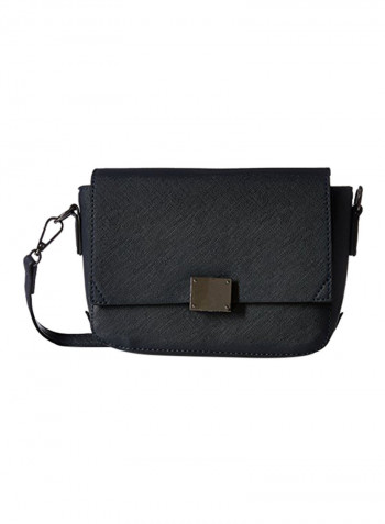 Polyester Blend Crossbody Bag LWSL00277BLUE Blue