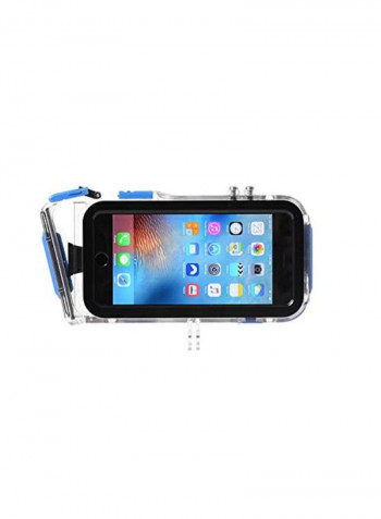 Underwater Housing Case For iPhone Clear/Blue