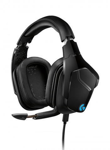 G935 Wireless 7.1 Surround Sound Lightsync Gaming Headset Black