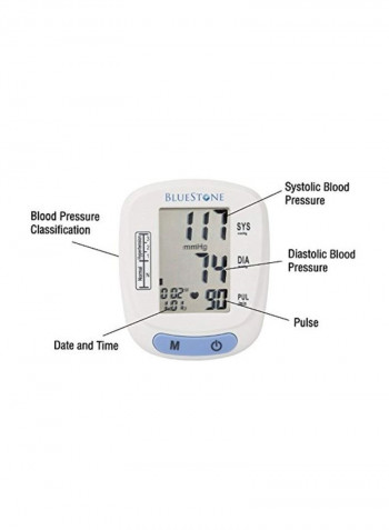 Digital LCD Blood Pressure Monitor Wrist Band