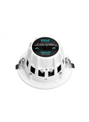 Mountable Speaker Pair PDIC35 White