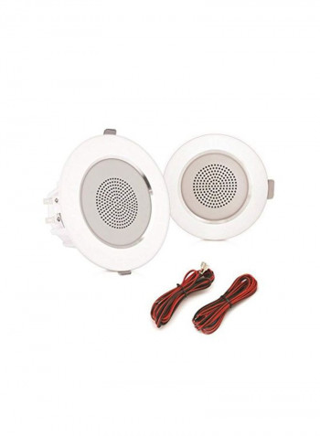 Mountable Speaker Pair PDIC35 White