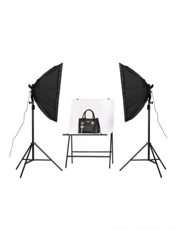 LED Professinal Photography Light Set Black/White