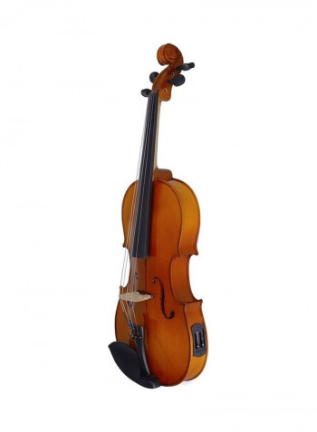 Electric Violin With Bag And Cleaning Cloth