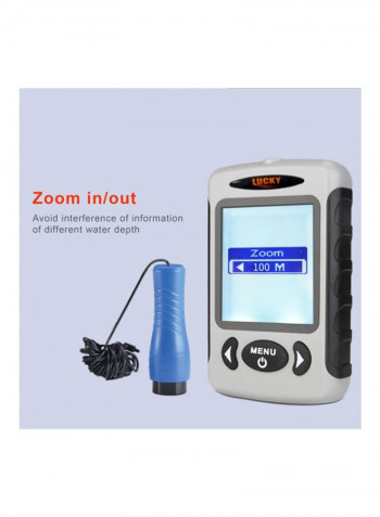 Portable LCD Fish Detector 26x17.3x6.2centimeter