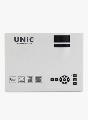 UC40+ WVGA Projector 800 Lumens UC40+ White/Black