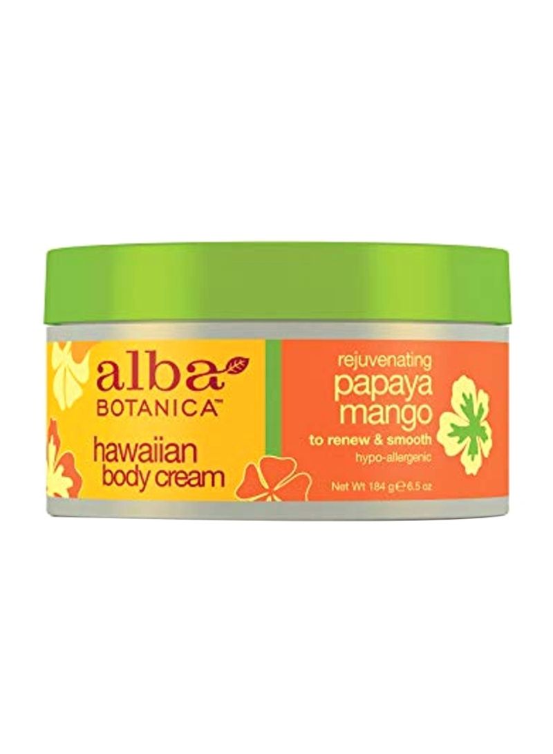 Rejuvenating Papaya Mango Hawaiian Body Cream 184g