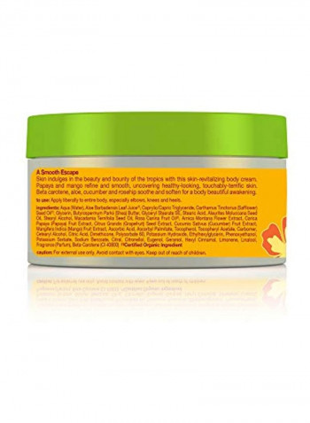 Rejuvenating Papaya Mango Hawaiian Body Cream 184g