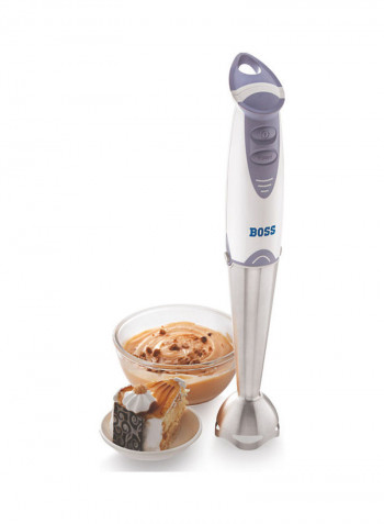 Quickmix Portable Hand Blender Kit 450 W B117-White/Silver/Blue White/Silver/Purple