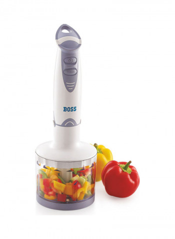 Quickmix Portable Hand Blender Kit 450 W B117-White/Silver/Blue White/Silver/Purple