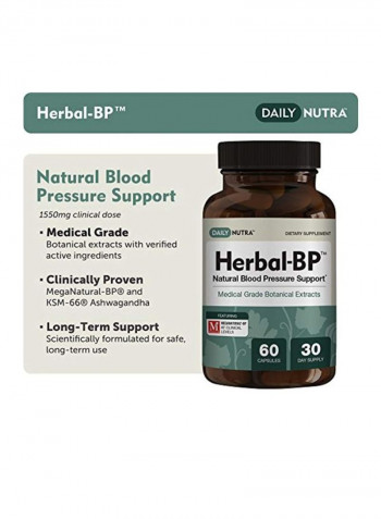 Pack Of 3 Herbal-BP - 60 Capsules