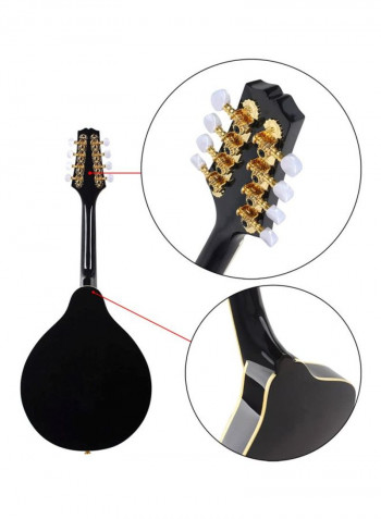 Adjustable Electric Mandolin With 8-Strings
